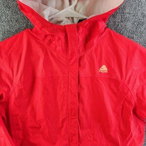 ACG Nike Fit Storm Medium Red Long Sleeve Nylon Windbreaker Jacket Mesh Logo 3